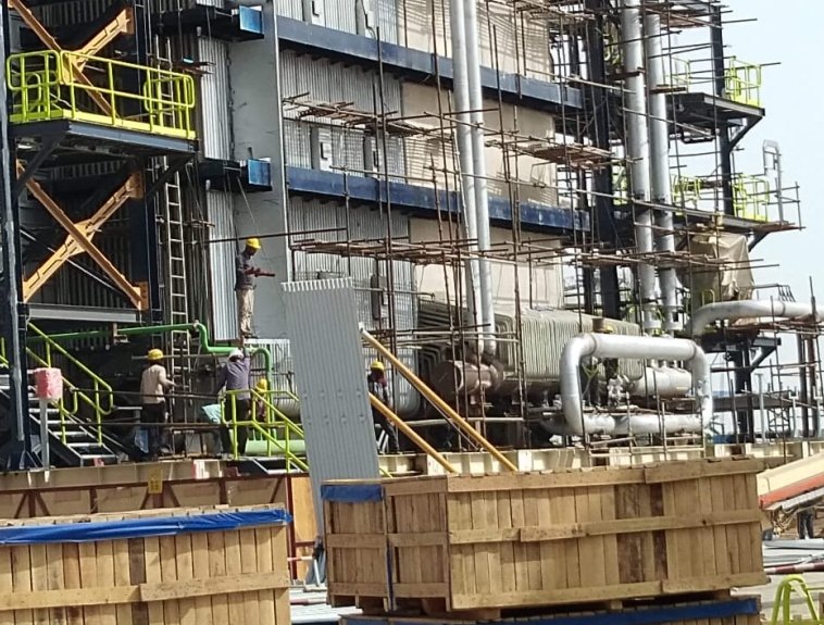 JMSA project photograph: Power Plant Site Work